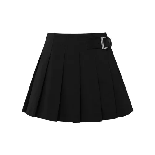 D'zzit Casual Short Skirts Women's Black