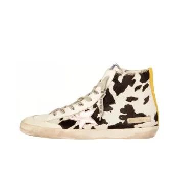 Golden Goose Francy Penstar Stylish Skateboarding Shoes Women's White Old-fashioned