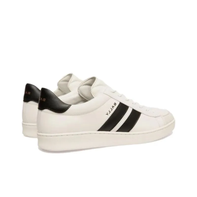 BALLY Stripe-detail Leather Sandals-4
