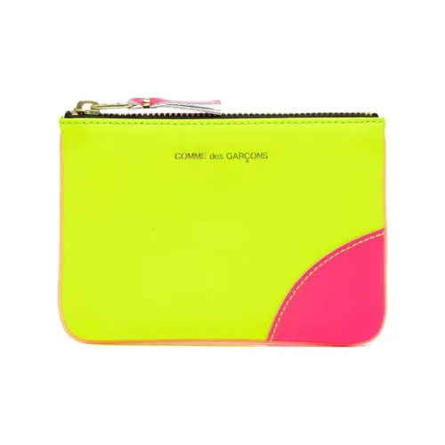 Comme Des Garcons SA8100SF New Super Fluo Wallet Yellow/Orange