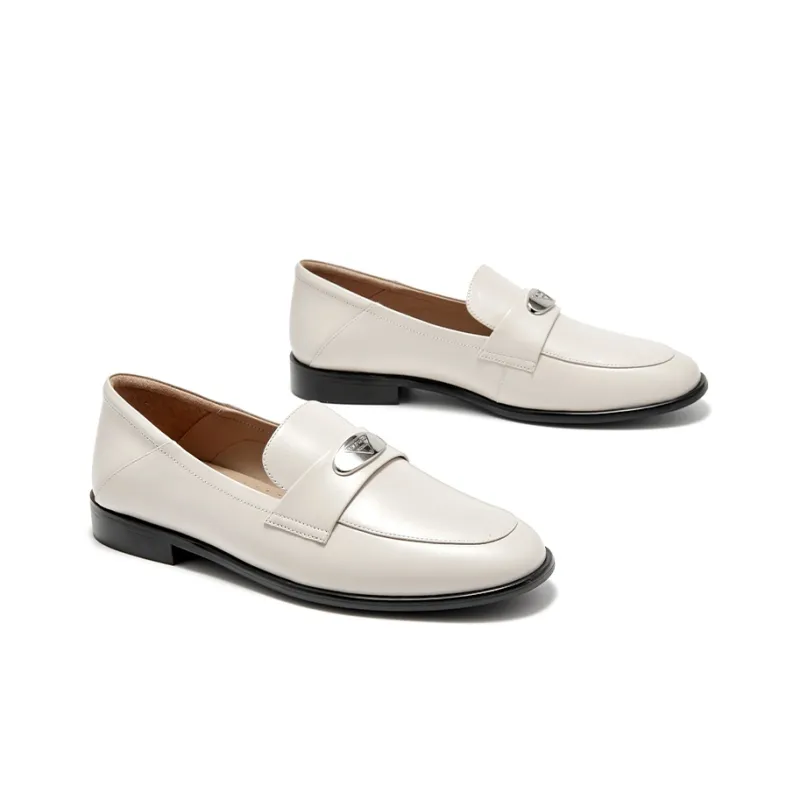 Beau Today Loafers Women's Black/White-12