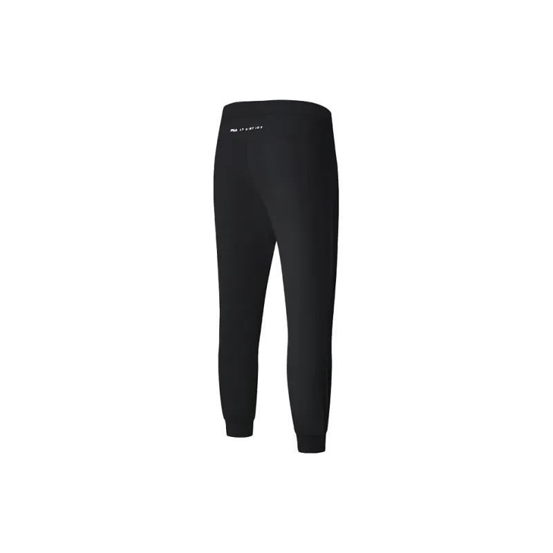 FILA Knitted Sweatpants Men's Pitch Black-2