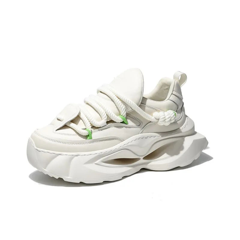 MOERBAI Spacewalk Series Breathable Lightweight Height Increasing Rebound Casual Shoes Unisex-1