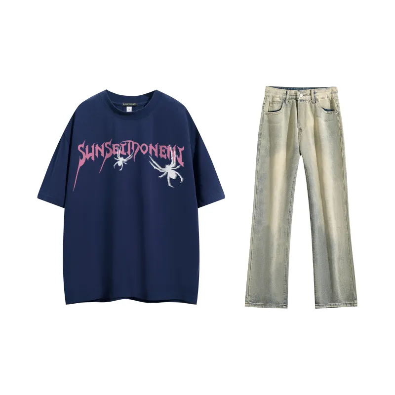SUNSETMONENT Casual Sportswear Unisex-30
