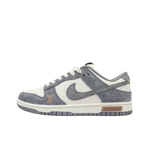 Nike Dunk SB Skateboard Shoes Unisex Low-Top White Gray