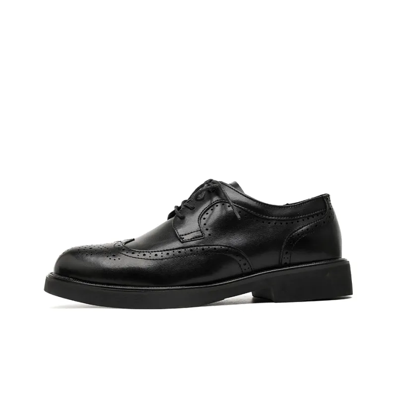 MODENGPAN Dress Shoes Men's Black-0