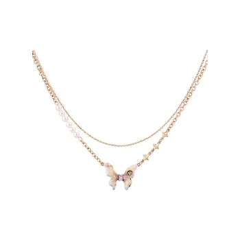 SUMIYAKI Glass Pearl Necklaces Women's