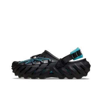 Crocs Echo Reflective Laces Clog 'Black Teal'