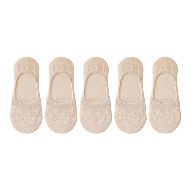 XXLLG No Show Socks Women's 5 Pack-9