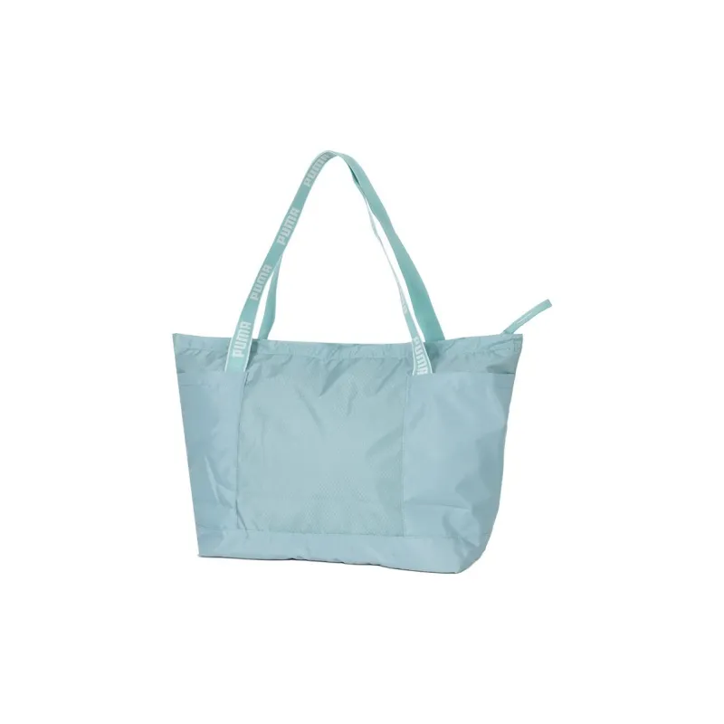 PUMA Fabric One Shoulder Handbags Regular Women's Light Blue-2
