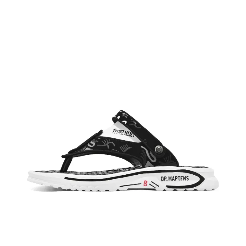 PLAY COBBLER Plastic Sole Abrasion Resistant Flip Flops Men's-0