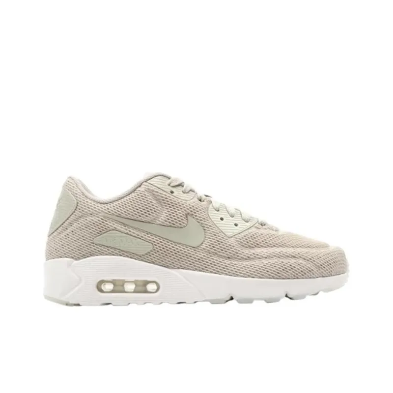 Nike Air Max 90 Ultra 2.0 Cushioning, Wear Resistant Low Top Casual Shoes Men's Light Gray-1