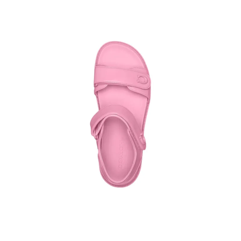 COACH Brynn Beach Sandals Women's Pink-4