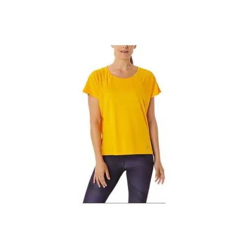 Asics T-Shirts Women's Yellow