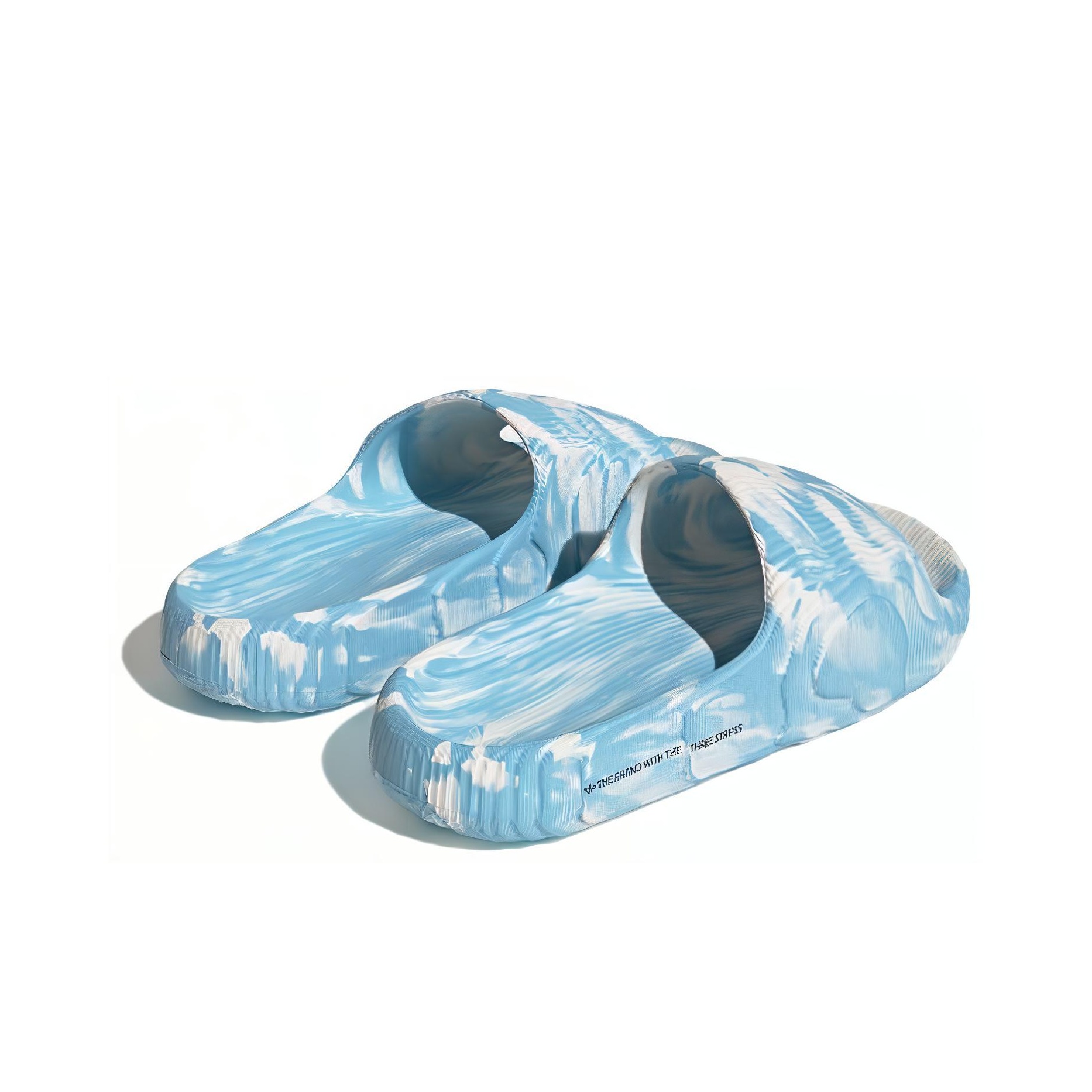 Adilette blue white store