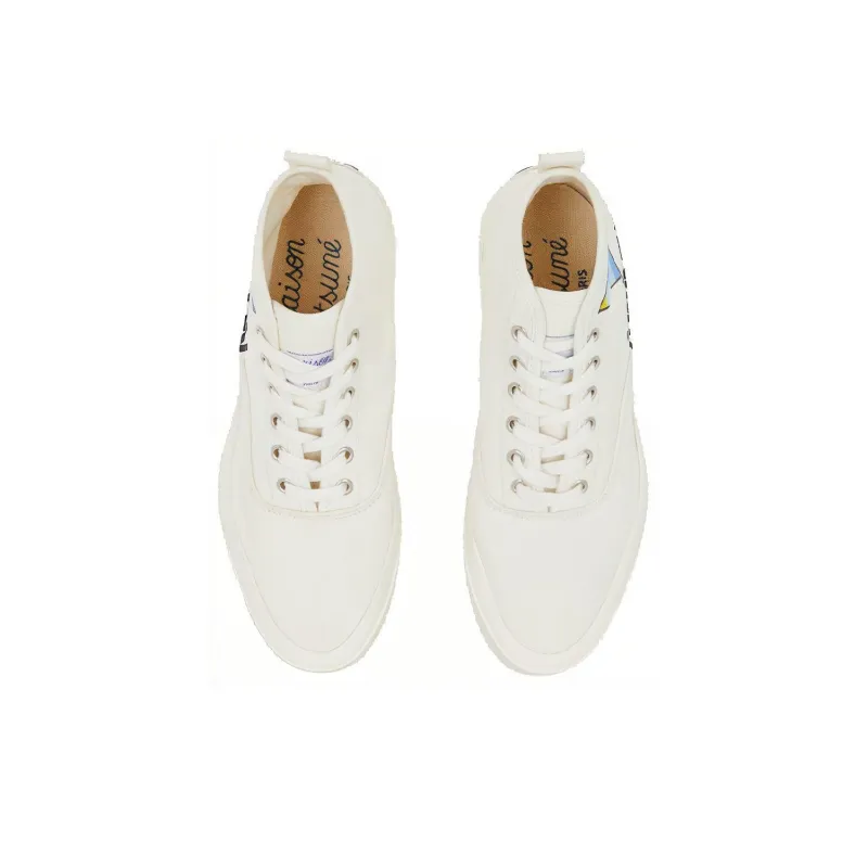 Maison Kitsune High Top Canvas Shoes-3