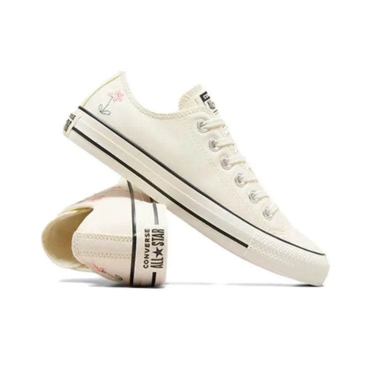 Converse Women's Chuck Taylor All Star Low 'Embroidered Little Flowers' Women's-4
