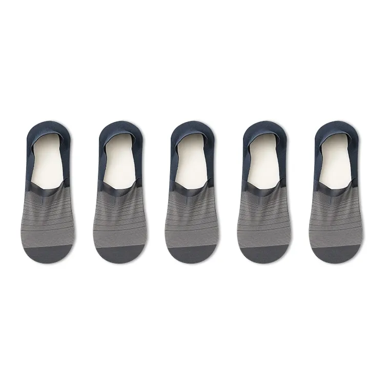 Taste The Color No Show Socks Men's 5 Pack-10
