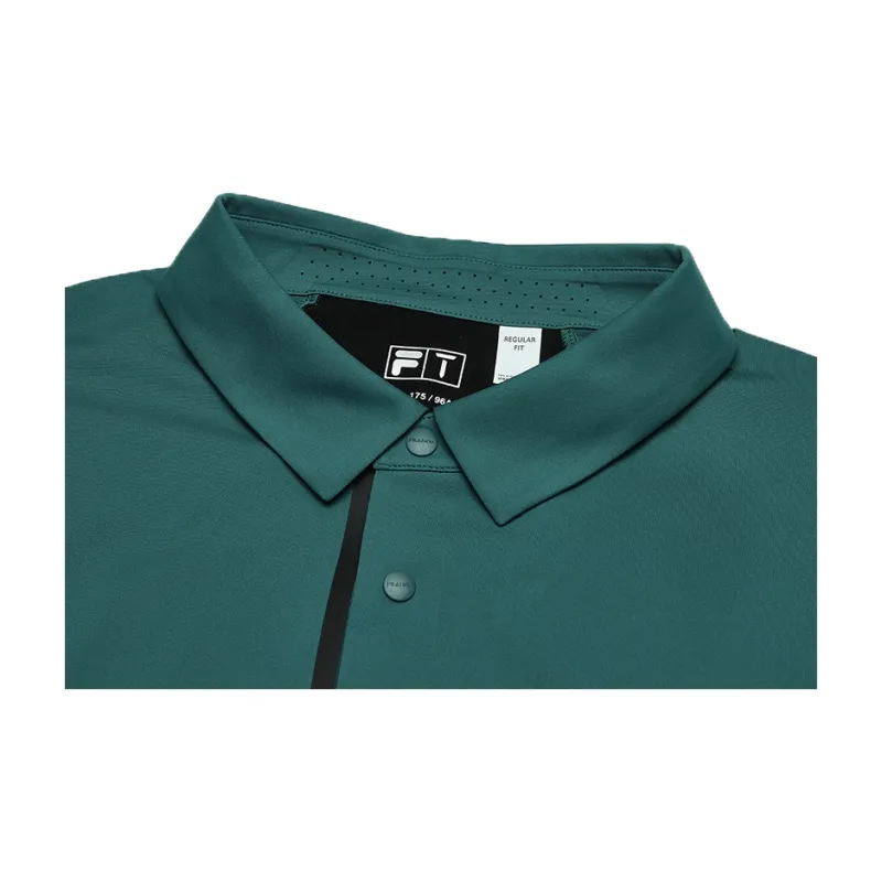 FILA Polo Shirts Men Dark Iron Green-3