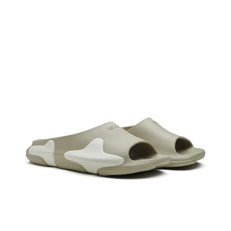 EQLZ EQUALIZER Oasis Quiet Abrasion Resistant Slide Slippers Unisex Moss Green-2