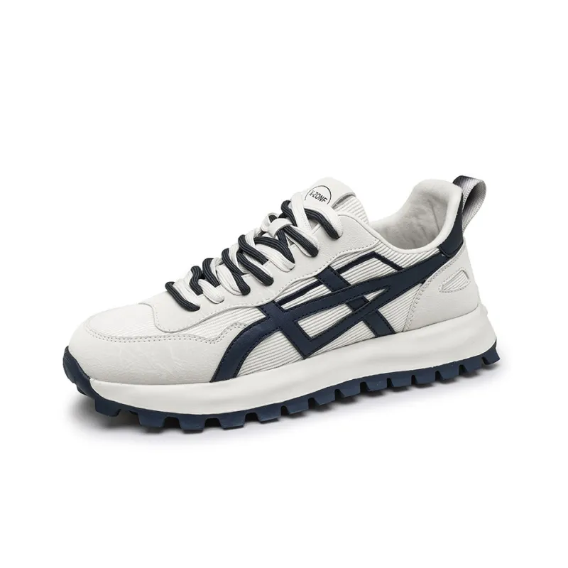 X-ZONE Cushioned Slip-Resistant Abrasion-Resistant Breathable Low-Top Casual Shoes Men's-8