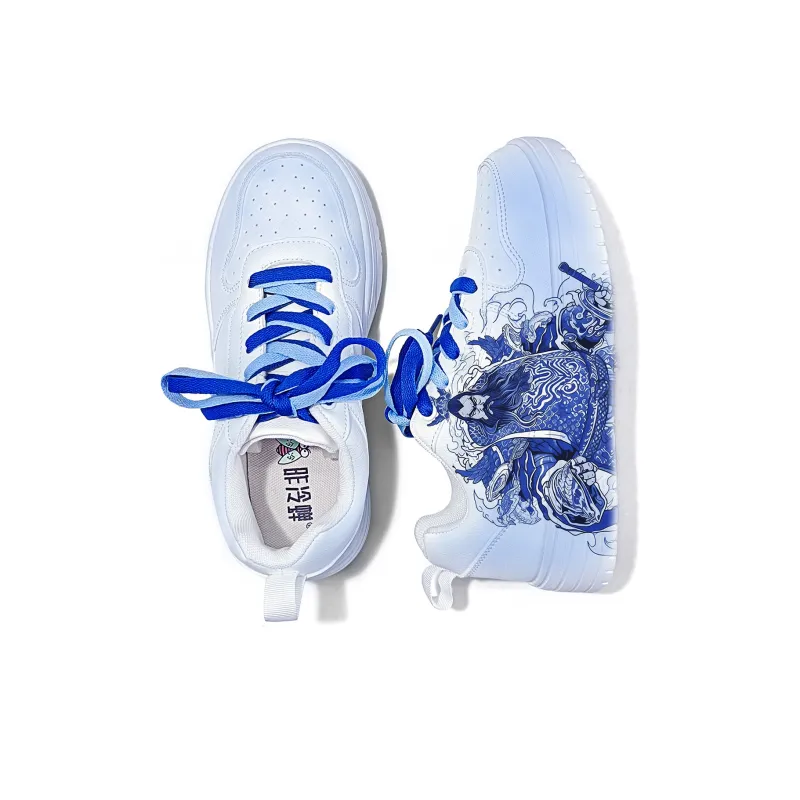 Cold Cicadas Yesterday Abrasion Resistant, Lightweight, And Breathable Low Top Skateboard Shoes Unisex-5