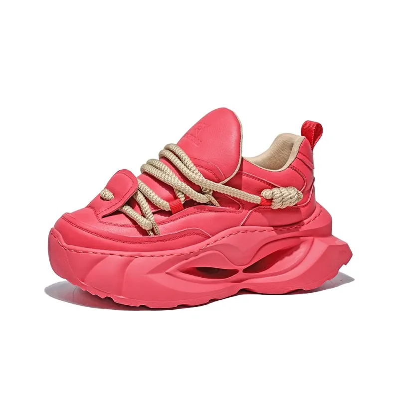 MOERBAI Spacewalk Series Breathable Lightweight Height Increasing Rebound Casual Shoes Unisex-6