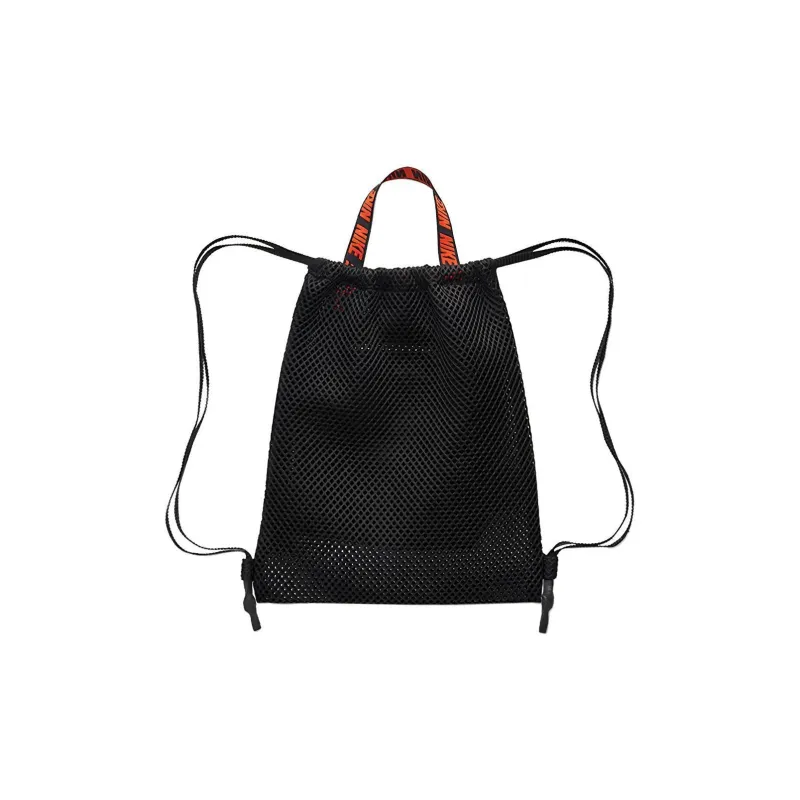 Nike Polyester Sports Bag Training Backpack Regular Unisex Orange Black-1