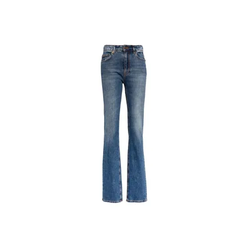 Roberto Cavalli High-rise Straight-leg Jeans