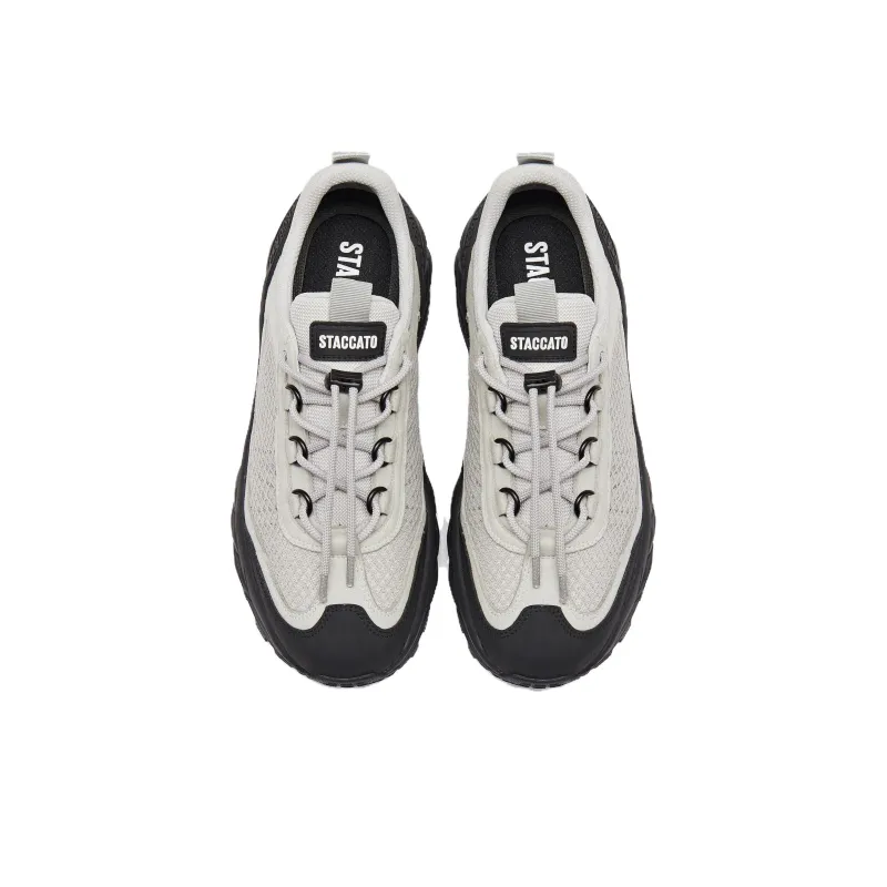 Staccato Hobo Hill Wear resistant And Lightweight Low Top Casual Shoes Men's Meteorite Black/Mountain Lime Black-7