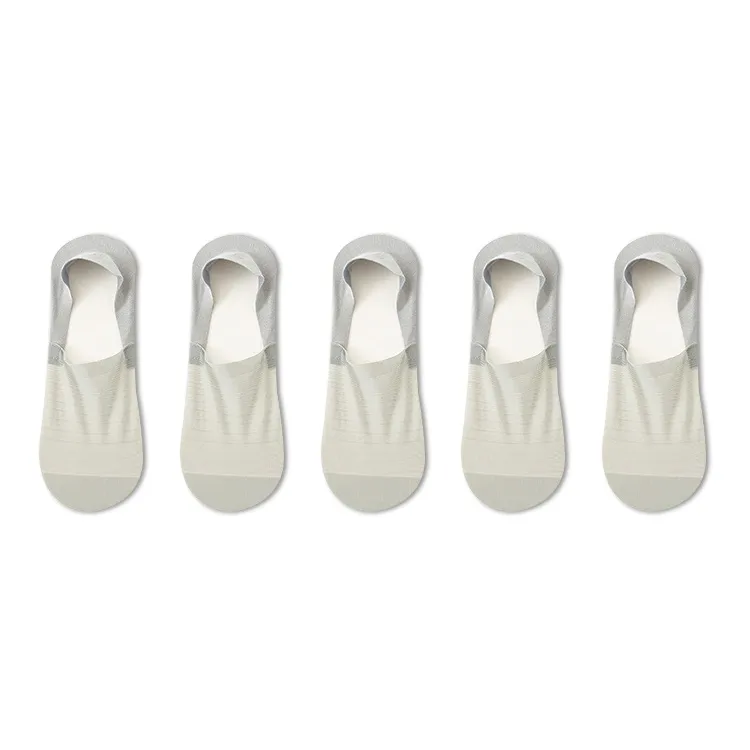Taste The Color No Show Socks Men's 5 Pack-9