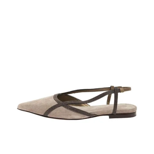 Brunello Cucinelli Women's Casual Shoes Women's Taupe