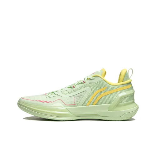 LINING Liren Assassin 1 Basketball Shoes Men Low Top Green