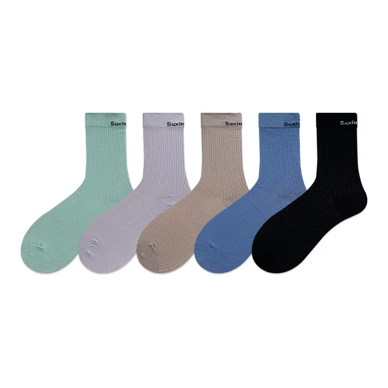 COTTON CHEESE Mid Calf Socks Women's-2