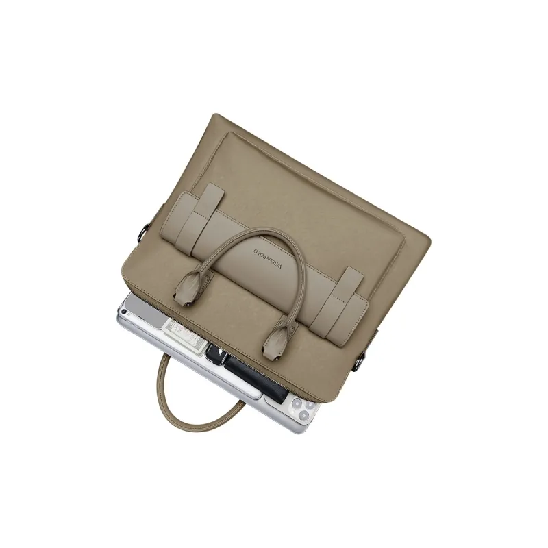 WilliamPOLO Fabric Handbag Shoulder Bag Crossbody Bag Briefcases Large Size Men's Multicolor-19