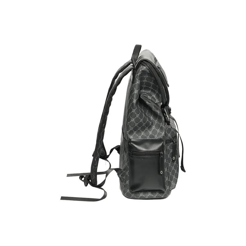 KONADCT Oxford Backpack Large Size Unisex Gray-15