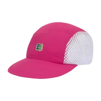 KOLON SPORT Recycled Polyester Baseball Caps Unisex Rose Red