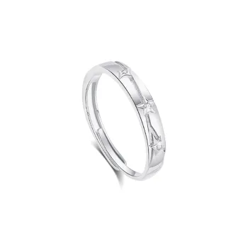 Asia Star 999 Fine Silver Rings Men's