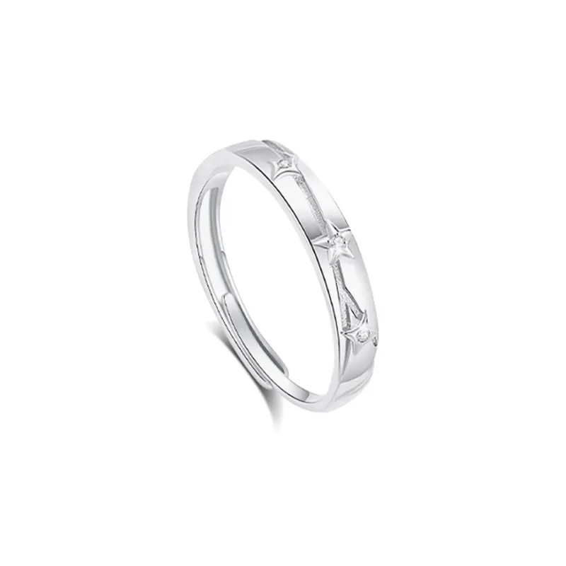 Asia Star 999 Fine Silver Rings Men's-0