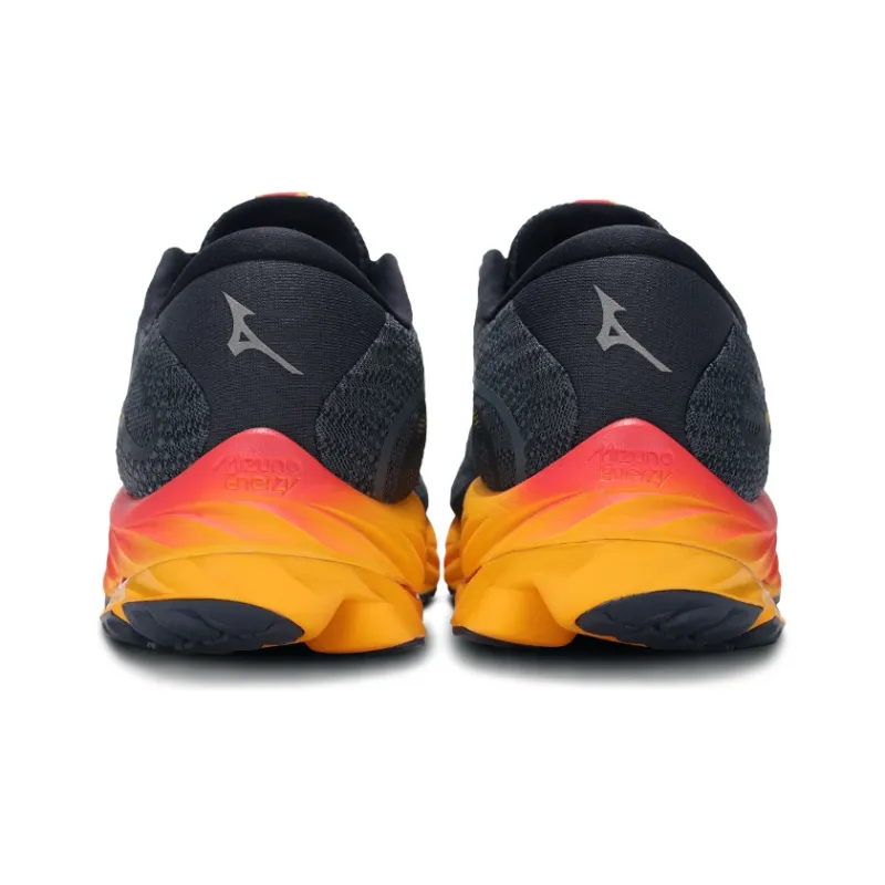 Mizuno Wave Rider 27 'Turbulence Cayenne Citrus'-4