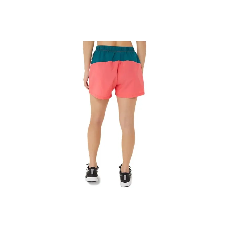 Asics Ready-Set 3in Short Color Block Wch Casual Shorts Women's Multicolor-1