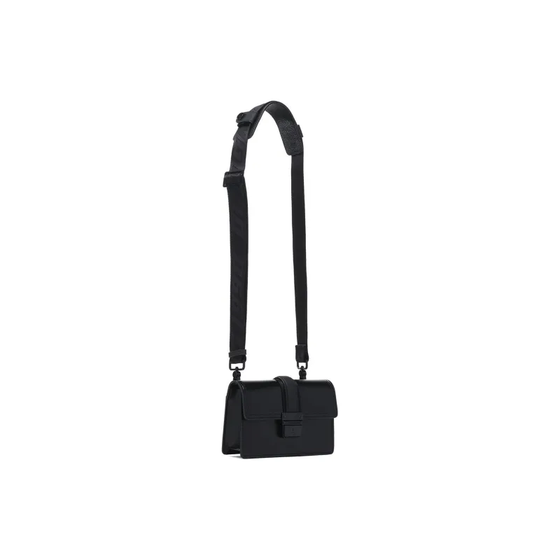 LI NING 1990 Polyester Crossbody Bag, Shoulder Bag Unisex Black-1