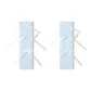 Blue White Knot
