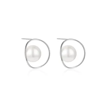7℃ S925 Silver Stud Earrings Unisex
