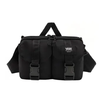 Vans Polyester Shoulder Bag Crossbody Bag Regular Unisex Pure Black