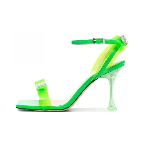 MACH & MACH 95mm Transparent Open-toe Sandals Women's