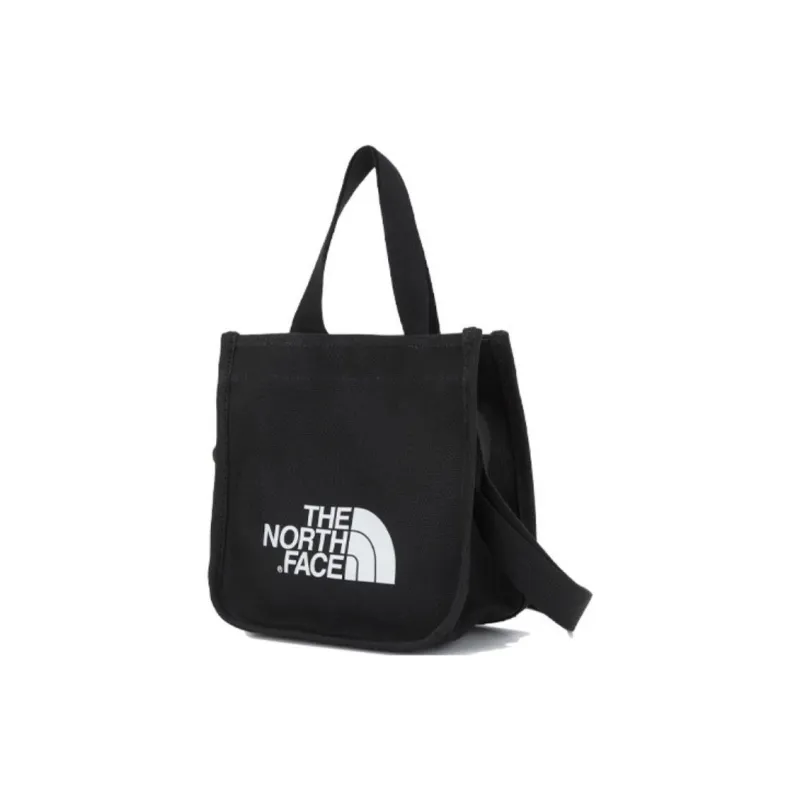 THE NORTH FACE Canvas Tote Bag Shopping Bag Canvas Bag Handbag Crossbody Bag Regular Unisex Black-1