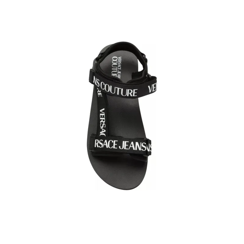 VERSACE JEANS Beach Sandals Men's Black-3