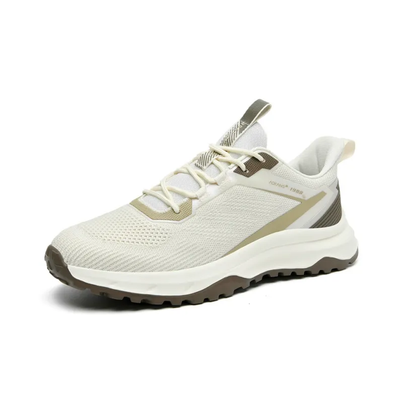 AOKANG Running Shoes Men Low Top Beige/Black-1