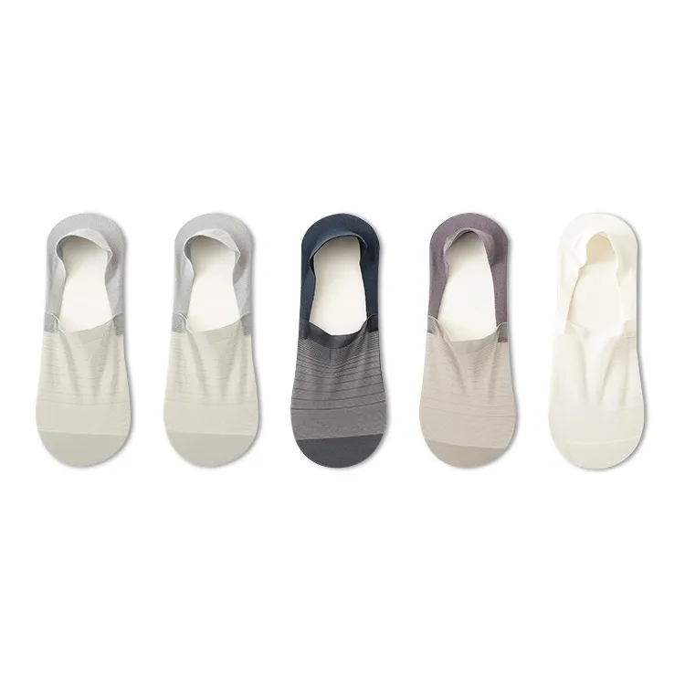 Taste The Color No Show Socks Men's 5 Pack-4